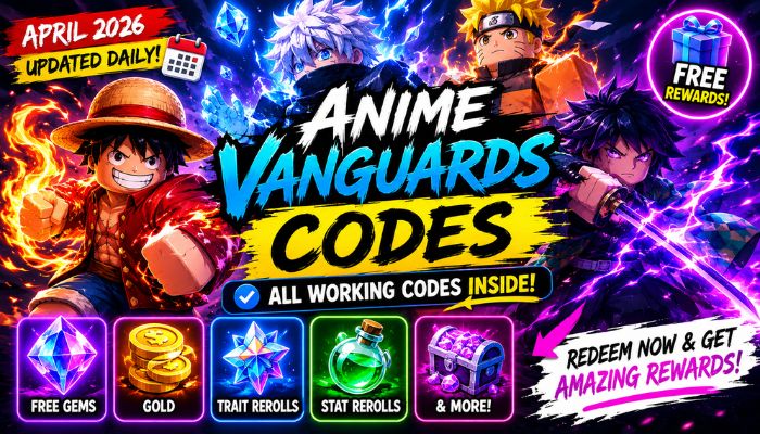 Anime Vanguards codes